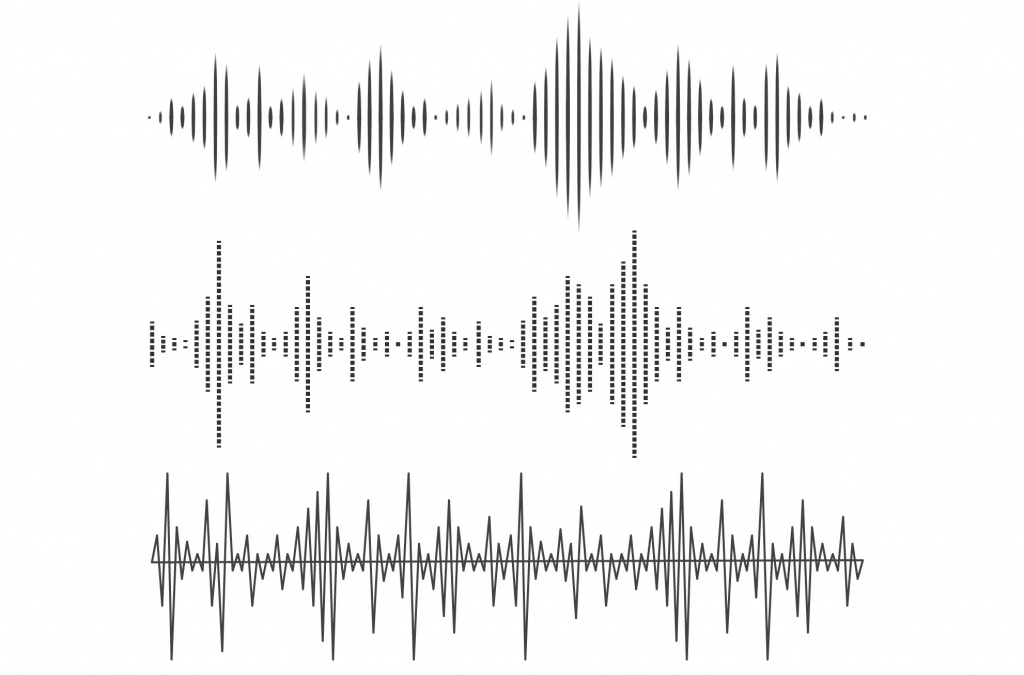 Пример звуковых волн