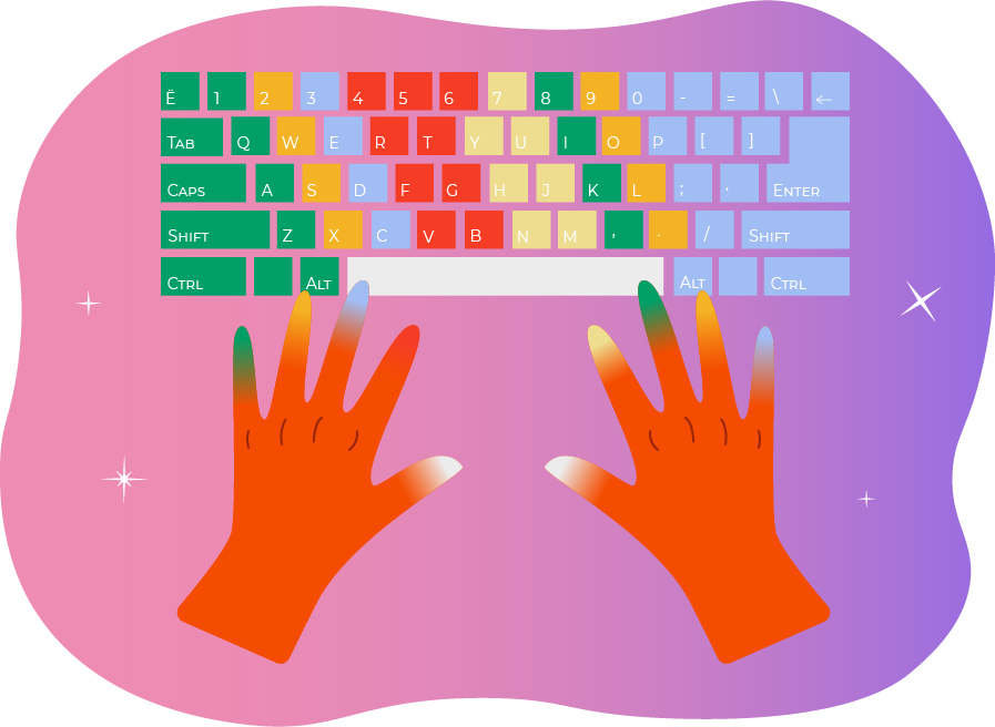 Как научиться быстро печатать на клавиатуре: 7 работающих советов