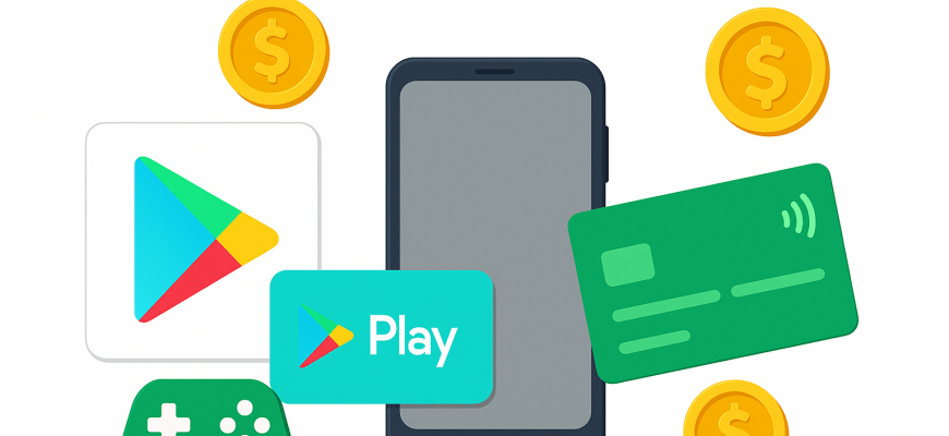 Самые простые способы пополнить Google Play из России в 2025 году