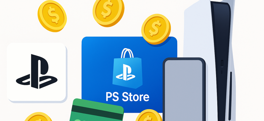 Как пополнить баланс PS Store и оплачивать игры из России в 2025 году
